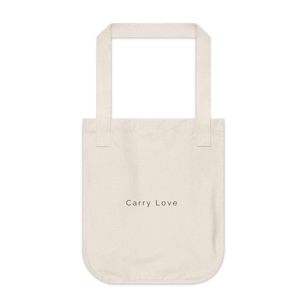 Organic Carry Love Tote Bag - English